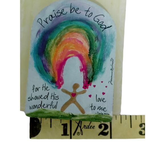 Praise Be To God Magnet – Christian Vintage - Picture 8 of 14